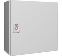 Rittal KX 1575.000 Coffret dinstallation, Boîtier mural 300 x 300 x 155 Tôle dacier gris clair (RAL 7035) 1 pc(s)