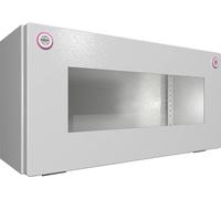 Rittal KX 1610.000 Coffret d'installation, Boîtier mural 400 x 155 x 200 Tôle d'acier gris clair (RAL 7035) 1 pc(s)