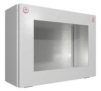 Rittal KX 1611.000 Coffret d'installation, Boîtier mural 400 x 300 x 155 Tôle d'acier gris clair (RAL 7035) 1 pc(s)