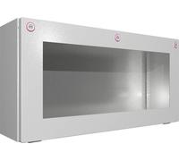Rittal KX 1612.000 Coffret d'installation, Boîtier mural 600 x 300 x 155 Tôle d'acier gris clair (RA