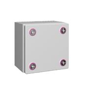 Rittal KX 1500.000 Coffret dinstallation, Boîtier mural 150 x 150 x 120 Tôle dacier gris clair 1 pc(s)