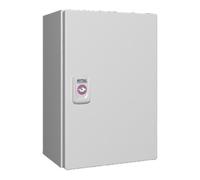Rittal Coffret mural KX 1574.000 – 200 x 300 x 155, tôle d'acier gris clair RAL 7035