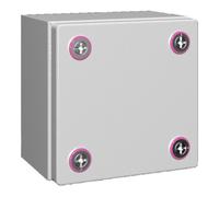 Rittal KX 1500.000 Coffret dinstallation, Boîtier mural 150 x 150 x 120 Tôle dacier gris clair 1 pc(s)
