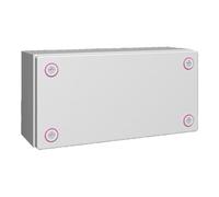 Rittal Coffret d'installation KX 1503.000 – Boîtier mural 300 x 200 x 120 Tôle d'acier gris clair