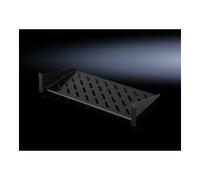 Rittal Plaque de sol 19 pouces 5501.625 – 2 UH, montage fixe, profondeur à partir de 450 mm – noir