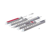 Bandeau de prises 3 compartiments, avec interrupteur Rittal 7240.120 aluminium 1 pc(s)