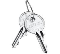 Rittal Clé de fermeture de sécurité pour armoires de distribution SZ 2532.000 acier 2 pièces