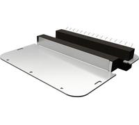 Rittal SZ 2565.450 2565450 Plaque pour presse-étoupes (L x l) 221 mm x 301 mm Tôle dacier gris (RAL 7035) 1 pc(s)