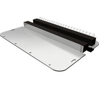 Rittal SZ 2566.450 2566450 Plaque pour presse-étoupes (L x l) 221 mm x 401 mm Tôle dacier gris (RAL 7035) 1 pc(s)