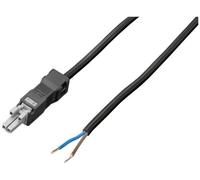 Rittal SZ Led system light connection cable - Câble d'alimentation (F) - DC 24 V - 3 m - noir (pack de 5)