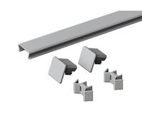 Rittal TS 400mm Capot De Jonction Supérieur Gris RAL7035 - 8800845