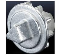 Rittal TS 8611.220 Dispositif de verouillage triangle 6.5 mm Zinc moulé sous pression