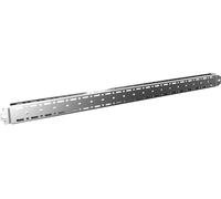 Rittal VX 8617.720 8617720 Rail de montage perforé (l x H) 18 mm x 39 mm Tôle dacier 4 pc(s)