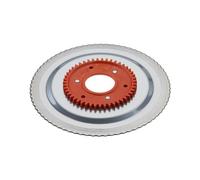 ritter Lame de rechange 554.184 dentée Lame ondulée standard avec roue dentée orange convenant à Contura3, Sono5, Solida2,4,5
