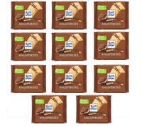 Ritter Sport Biscuits croustillants fourrés de crème au lait et au cacao 100g, paquet de 11