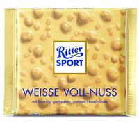 Ritter Sport blanches entières Noisettes