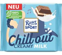Ritter Sport Chill Out Creamy Milk avec une tendre crème de lait 100g