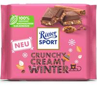 Ritter Sport Crunchy Creamy Winter Tablette d'épices hivernales 100g
