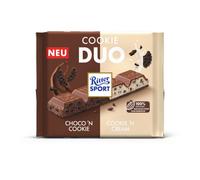 Ritter Sport Czekolada mleczna DUO Cookie 218g