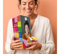 Ritter Sport Distributeur personnalisé Mini Mix - Distributeur de chocolat personnalisé anniversaire, prénom et texte (Distributeur)