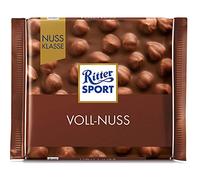 Ritter Sport lait entier noisette 100gr / 3.53oz x10