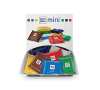 RITTER SPORT Mini couleur variété, mélange chocolats, grande variété de goûts, noisettes, massepain, janduia, Cornflakes, yaourt, lait et biscuit, cacao 100 % certifié durable, 116 g