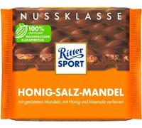 Ritter Sport Nuss-Klasse Honig-Salz-Mandel 100g
