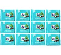 Ritter Sport - Variété colorée menthe poivrée (Bunte Vielfalt Pfefferminz) | Poids Total 100 grams
