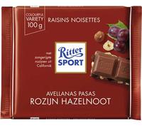 Ritter Sport Raisin Noisette - 12 x 100 grammes