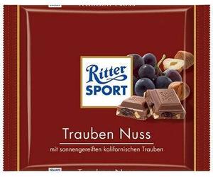 Ritter Sport - Variété colorée Grapes nut (Bunte Vielfalt Trauben Nuss) | Poids Total 100 grams