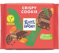 Ritter Sport Vegan Crispy Cookie à la farine d'amandes paquet de 100g