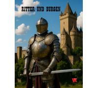 Ritter und Burgen Malbuch: Malbuch für Kinder, Jugendliche und Erwachsene