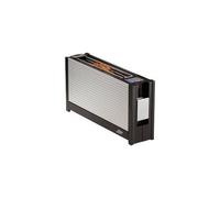 Ritter Grille-pain Volcano 3 compact 2 fentes longues avec réchauffe-pain, fabriqué en Allemagne
