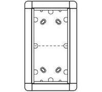 Ritto 1883270 Unité à encastrer pour portier interphone 2 voies Blanc G