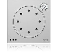 Ritto by Schneider 1876020 Accessoire pour interphone argent