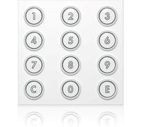 Ritto by Schneider 1876470 Accessoire pour interphone blanc