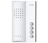 Ritto by Schneider Poste intérieur audio filaire Station intérieure blanc