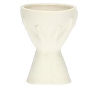 rituali domestici - Cachepot Tasse Mains en Porcelaine Love