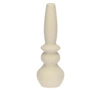 rituali domestici - Vase Deco monofleur 4 Niveaux en résine de Ciment, 11 x 11 cm, Profondeur 30,8 cm, Collection Multicurve