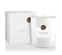 RITUALS GOJI BERRY Bougie parfumée 360 g, durée de combustion 60 heures, différents parfums au choix sur cette page, avec lingettes de nettoyage Filabe.