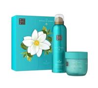 Rituals The Ritual of Karma Coffret cadeau gel douche moussant 200 ml, masque corporel de nuit 125 ml