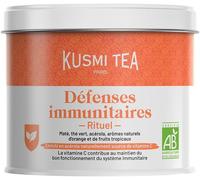 Rituel Défense Immunitaires-Thé Bio-Thé Vert,Maté Bio Enrichi En Vitamine C-Acérola,Arômes Naturels D'orange Et De Fruits Tropicaux-Boîte Thé Métal 100g Pour Environ 50 Tasses
