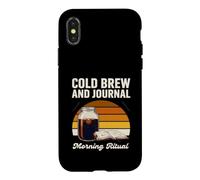 Rituel du Matin pour Infusion à Froid et Journal Coque pour iPhone X/XS