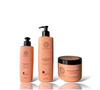 Rituel Kératine Et Macadamia Avocat - Shampoing 500ml + Masque 500ml + Leave-In 250ml