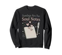 Rituel spirituel du dimanche : soins personnels, phase de lune, pleine conscience Sweatshirt