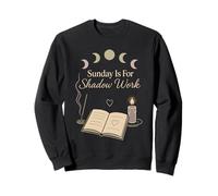 Rituel spirituel du dimanche : soins personnels, phase de lune, pleine conscience Sweatshirt