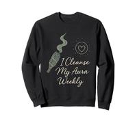 Rituel spirituel du dimanche : soins personnels, phase de lune, pleine conscience Sweatshirt