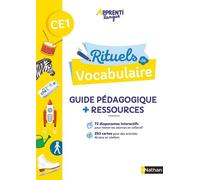 Rituels de vocabulaire - Guide pédagogique CE1 (+ matériel)