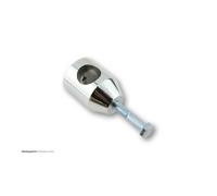 Ritz Alu-Riser Big Bone, poli, 40 mm, 1 pouce, argent