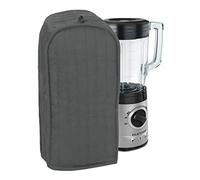 RITZ Housse matelassée en polyester/coton, protection contre la poussière et les traces de doigts, lavable en machine, gris graphite